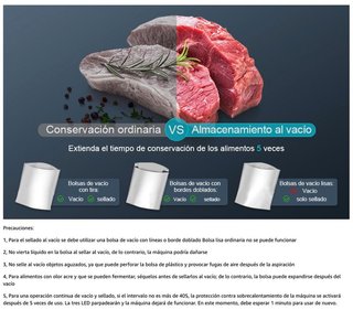 Envasadora al Vacío 5 en 1 · Nuevo a estrenar