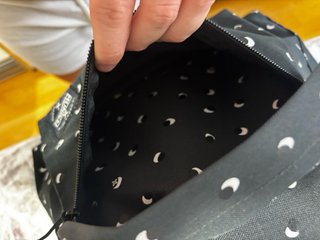 Mochila Munich Estampada Luna Negra