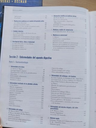 FARRERAS - ROZMAN. Medicina Interna, 2 vols. + ...
