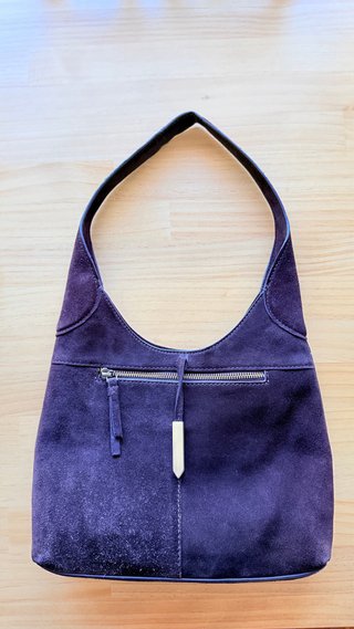 Bolso de piel marrón