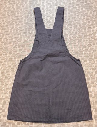 Peto falda Brownie cuadros gris