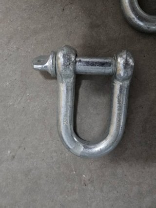 Grilletes galvanizados 24mm