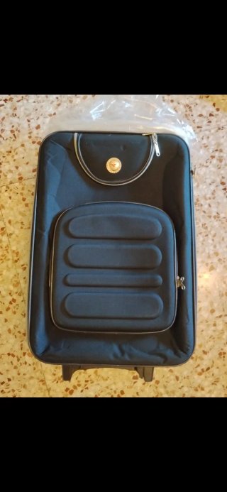 Maleta grande azul oscuro