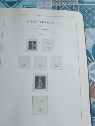 Album di francobolli Germania Berlino