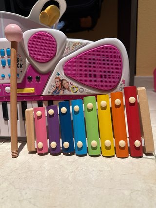 Piano Smoby  y Xilófono Infantil