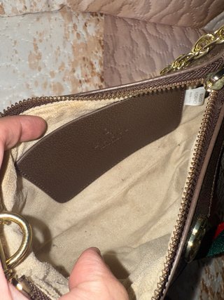 Borsetta Gucci marrone con tracolla