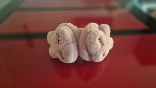 Orejeras de peluche para niña