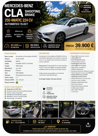 Mercedes-Benz Clase CLA 2023