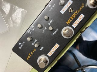 3 Multiefectos guitarra