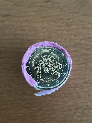 Moneda 2€ Eslovenia 2025 Miki Muster