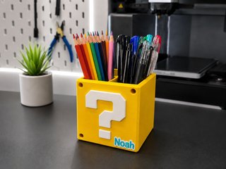 Supporto Penne 3D Personalizzato con Nome