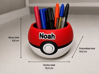 Supporto Penne 3D Personalizzato con Nome