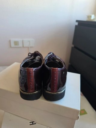 Zapatos charol burdeos ANTEA