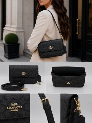 Bolsa Coach Marrom
