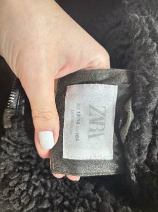 Chaqueta Zara borreguito niño