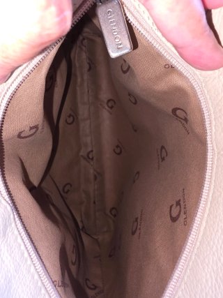 Bolso de mano Glendon color hueso