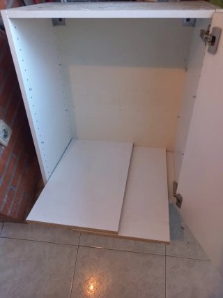 Mueble alto cocina blanco