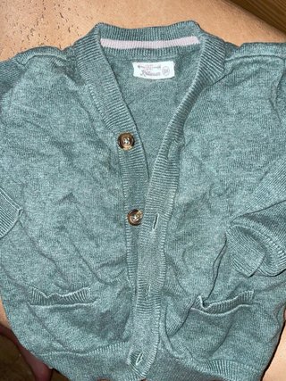 Chaqueta de bebé de punto