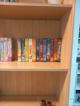 Lote 12 Cintas VHS Disney (Español)