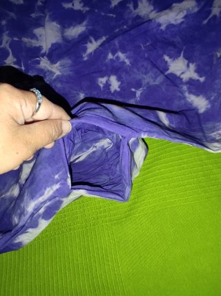 Mono tye dye morado talla única