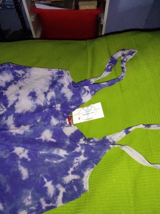 Mono tye dye morado talla única