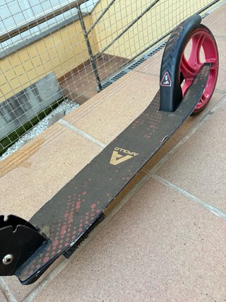 Patinete Apollo Phantom Pro Negro/Rojo