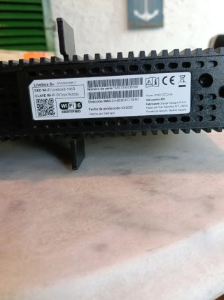 Livebox 6+ Router Fibra Óptica WiFi