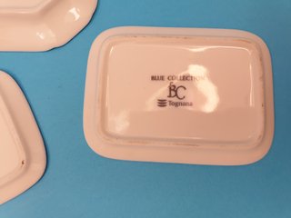 piatti vassoi in ceramica miniature - 3 PEZZI