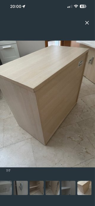 Mueble de oficina de madera