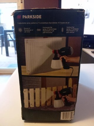 Pistola Pintura Eléctrica HVLP Parkside