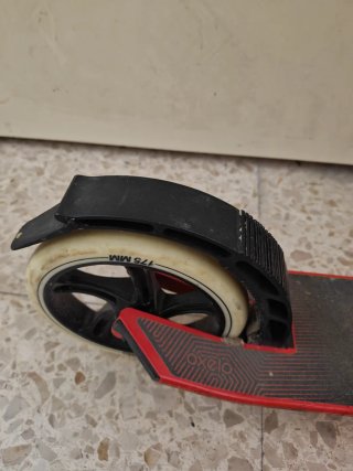 Patinete Oxelo MID9 Decathlon Rojo
