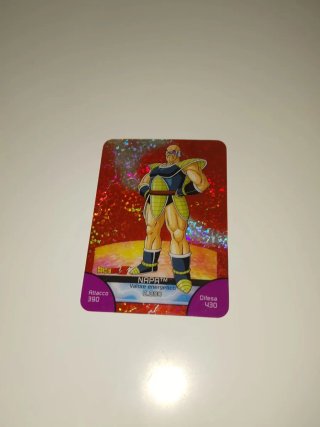 Carta LaminCards Dragon Ball Z - Nappa