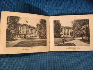 Pubblicità d'Epoca Imperial Palace Annecy anni 20