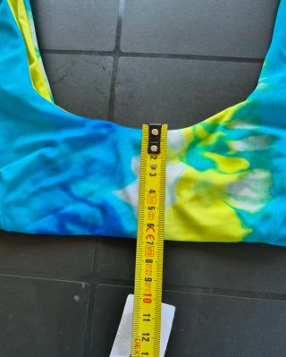 Bikini Yamamay mujer S + 3/M azul amarillo