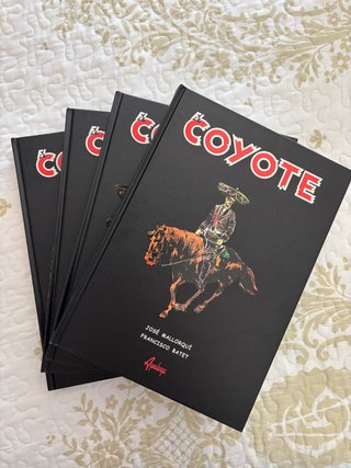 El Coyote cómic completo 4 tomos Agualarga