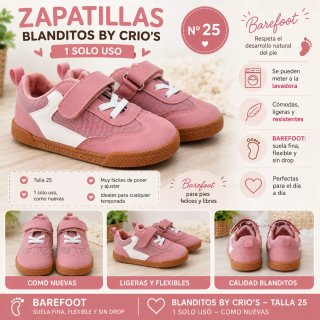 Zapatillas Blanditos by Crio's Talla 25