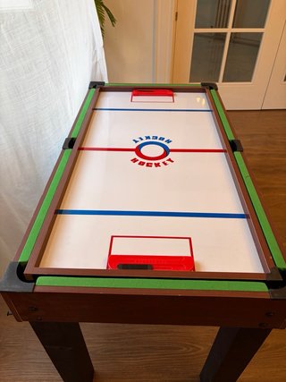 Mesa Multijuego Air Hockey, futbolín y Billar