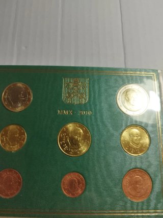 Cartera Vaticano 2010 Euro
