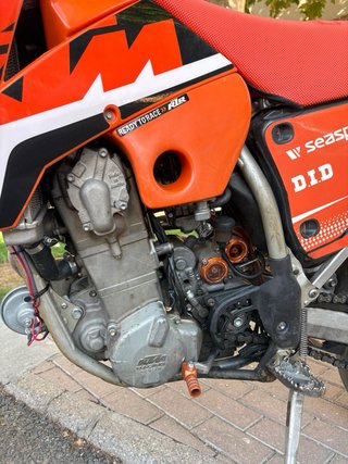 KTM 525 EXC Supermotard Naranja