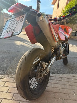 KTM 525 EXC Supermotard Naranja