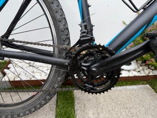 Bicicleta BH FS Negra/Azul