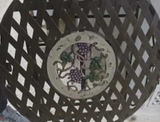 Mesa plegable forja y 2 sillas Córdoba