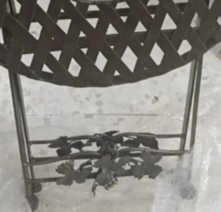 Mesa plegable forja y 2 sillas Córdoba