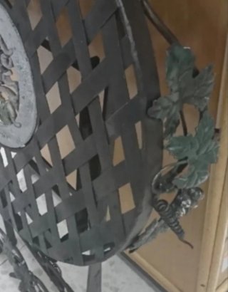 Mesa plegable forja y 2 sillas Córdoba