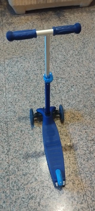 Patinete infantil 3 ruedas azul
