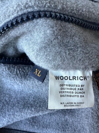 Gilet Woolrich Uomo Double Face Blu