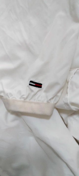 Cortavientos Tommy Hilfiger Mujer Blanco Talla M