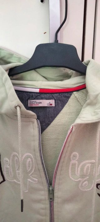 Felpa Tommy Hilfiger Donna Verde