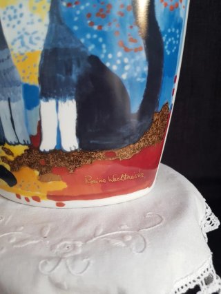 Vaso Goebel Serie Limitata Gatti