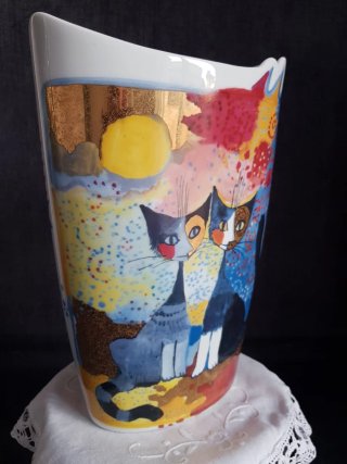 Vaso Goebel Serie Limitata Gatti
